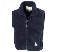 Result Anti-Pill Polar-Therm Fleece Bodywarmer Gilet in Navy | Size: Large Result Navy L