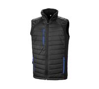 Result Black Compass Padded Softshell Gilet Unisex Bodywarmer Jacket