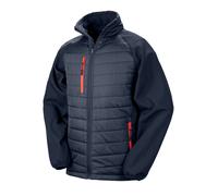 Result Black Compass Padded Softshell Jacket Fashion Winter Bodywarmer