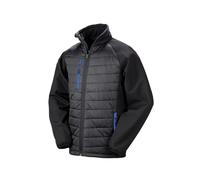 Result Black Compass Padded Softshell Jacket Fashion Winter Bodywarmer