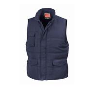 Result BLACK or BLUE Soft Feel Polyester Gilet Bodywarmer Vest