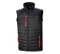 Result Bodywarmer Gilet Vest Recycled Compass Padded Softshell Top Zip Pockets