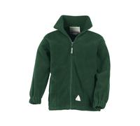 Result Childrens Girls Full Zip Active Anti Pilling Fleece J BC921