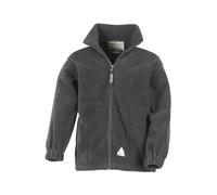 Result Childrens Girls Full Zip Active Anti Pilling Fleece J BC921