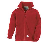 (12-14 Years, Red) Result Childrens/Kids Polartherm Fleece Jacket