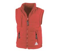 (9-10 Years, Red) Result Childrens/Kids Ultra Padded Gilet