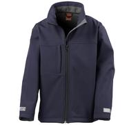Result Kids R121J Classic Softshell 3-Layer Jacket - Navy, 2X-Large/Size 13/14
