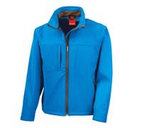 Result Classic softshell jacket R121M - Mens, Inner storm flap