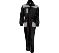 WORK-GUARD by Result Lite Coverall L Black/Grey/Orange