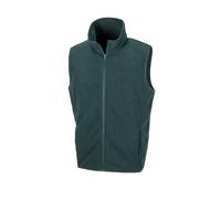 Result Men's Core Microfleece Gilet in Green | Size: Large Result Green L