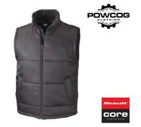 Result Core Bodywarmer - Lightweight, Water Repellent, Unisex, XS-3XL Black/Navy