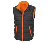 (11-12 Years, Black/Orange) Result Core Childrens/Kids Padded Body Warmer