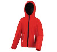 Result Core Childrens/Kids TX Performance Hooded Soft Shell Jacket PC6535