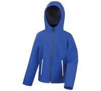 Result Core TX Performance Hooded Soft Shell Jacket in Bright Blue | Size: 11-12 Years Result Core Bright Blue 11-12 Years