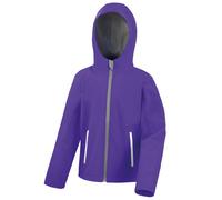 Result Core Childrens/Kids TX Performance Hooded Soft Shell Jacket RW10217