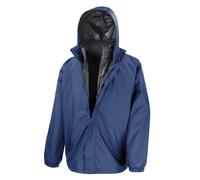 Result R215X Core 3-in-1 Jacket with Quilted Bodywarmer - Black, X-Small