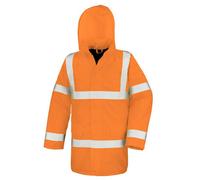 Result Core High-Viz Motorway Coat (Waterproof & Windproof)