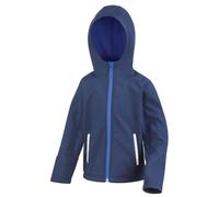 Result Core Hooded Softshell Jacket in Navy | Size: 13-14 Years Result Navy 13-14 Years