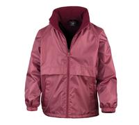 Result Core Junior Microfleece Lined Jacket R203J-Y - Waterproof Childrens Coat