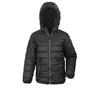 Result Core Junior Soft Padded Jacket R233J-Y - Childrens Wear Warm Hooded Coat