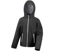 Result Core Kids Boys/Girls Waterproof Junior Hooded Softshe BC3251