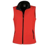 Result Core Ladies Printable Softshell Bodywarmer Womens Winter Jacket Warm Coat