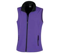 Result Core Ladies Printable Softshell Bodywarmer Womens Winter Jacket Warm Coat