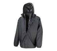 (L, Black) Result Core Mens 3 in 1 Waterproof Jacket