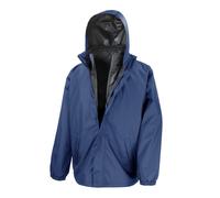 (XL, Navy) Result Core Mens 3 in 1 Waterproof Jacket