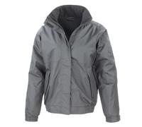 (4XL, Grey) Result Core Mens Channel Jacket