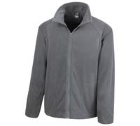 Result Core Men's Fleece Jacket in Charcoal | Size: XS Result Core Charcoal XS