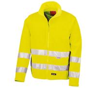Result Core Mens High-Visibility Winter Blouson Softshell Jacket (Water RW3209