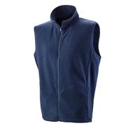 (XS, Navy) Result Core Mens Micro Fleece Gilet