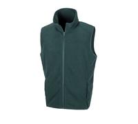 Result Core Men's Microfleece Gilet in Green | Size: 2XL Result Core Green 2XL