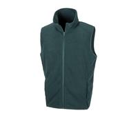 Result Core Men's Microfleece Gilet in Green | Size: Medium Result Core Green M