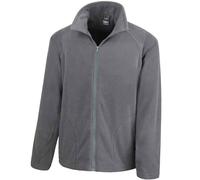 Result Core Men's Microfleece Jacket in Charcoal | Size: XS Result Core Charcoal XS