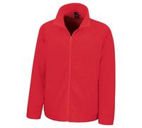 Result Core Men's Microfleece Jacket in Red | Size: Medium Result Core Red M