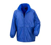 Result Core Men's Microfleece Lined Jacket in Blue | Size: 2XL Result Core Blue 2XL