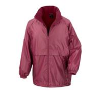 Result Core Men's Microfleece Lined Jacket in Burgundy | Size: Medium Result Core Burgundy M
