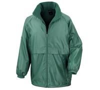 (XL, Bottle Green) Result Core Mens Microfleece Lined Waterproof Jacket