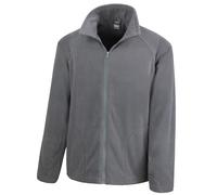 (S, Charcoal) Result Core Mens Micron Anti Pill Fleece Jacket
