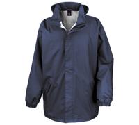 (L, Navy) Result Core Mens Midweight Waterproof Jacket