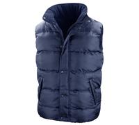 (XXL, Navy) Result Core Mens Nova Lux Padded Gilet