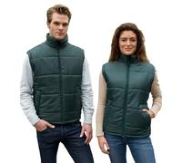 Result Core Men's Padded Body Warmer in Bottle Green | Size: 2XL Result Core Bottle Green 2XL