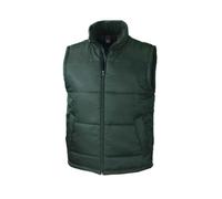 Result Core Men's Padded Body Warmer in Bottle Green | Size: 3XL Result Core Bottle Green 3XL