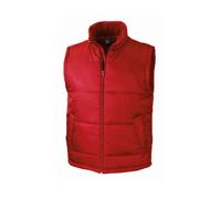 Result Core Men's Padded Body Warmer in Red | Size: 3XL Result Core Red 3XL