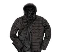 Result Core Men's Padded Jacket in Black | Size: 4XL Result Core Black 4XL