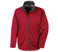 Result Core Mens Plain Soft Shell Jacket RW10113