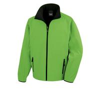 Result Core Men's Printable Soft Shell Jacket in Green | Size: 2XL Result Core Green 2XL