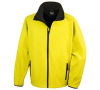 Result Core Men's Printable Soft Shell Jacket in Yellow | Size: XL Result Core Yellow XL
